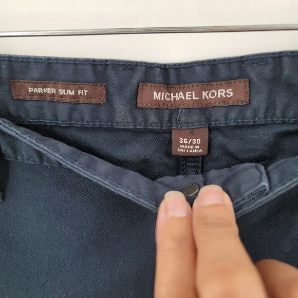Michael Kors Men's Parker Slim Fit Pants Size 36x30 - Picture 3 of 4